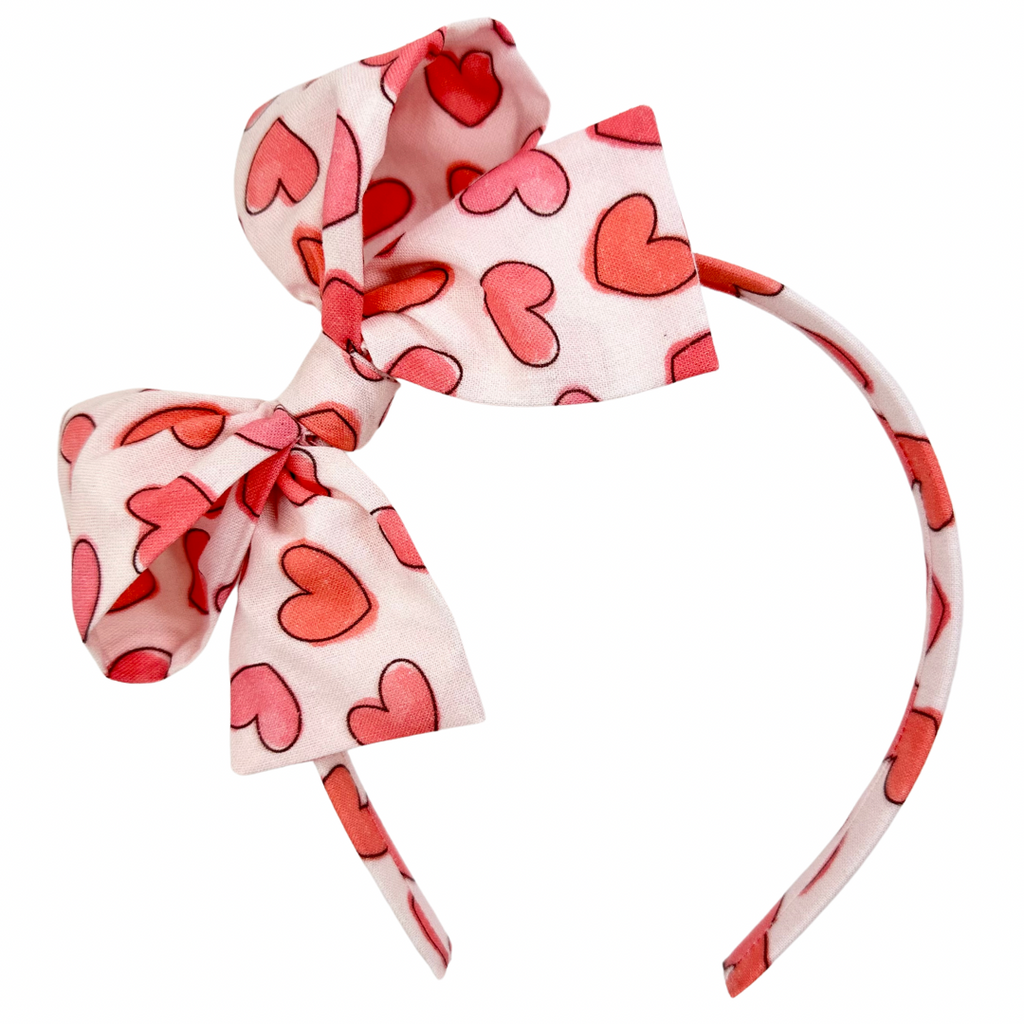 Classic Hearts :: Big Girl Headband