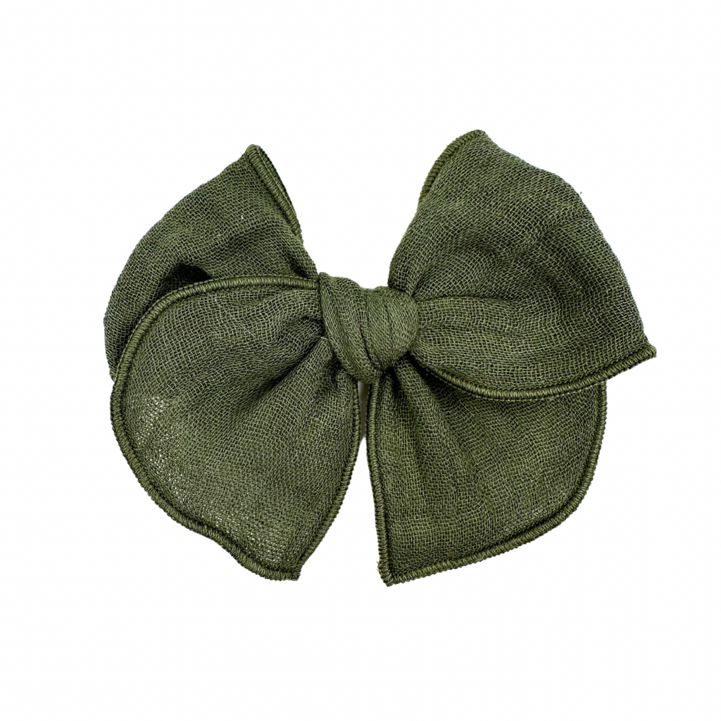 Olive Double Gauze :: Mini Traveler