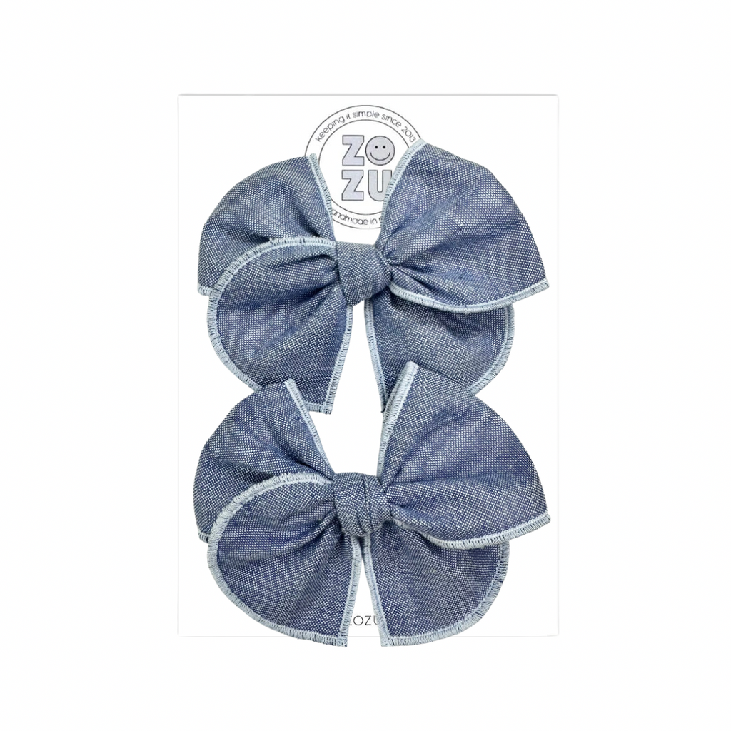 Chambray :: Mini Traveler Pigtail Set