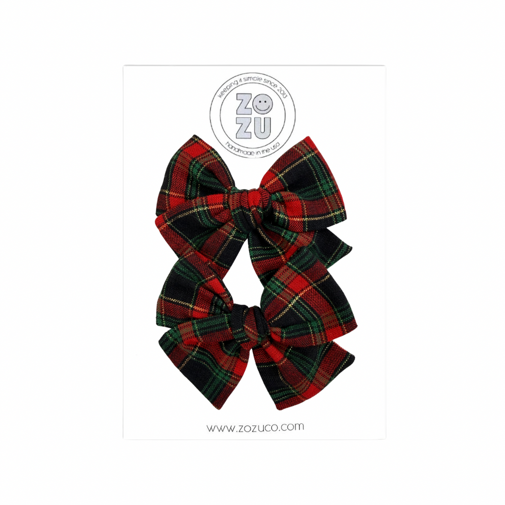 Classic Plaid :: Mini Voyager Pigtail Set