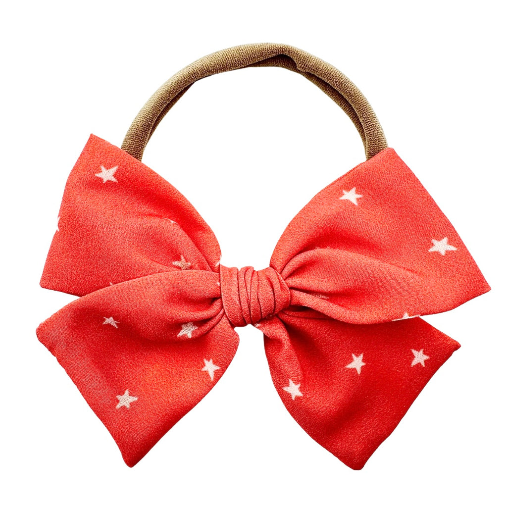 Red Stars :: Mini Voyager Bow