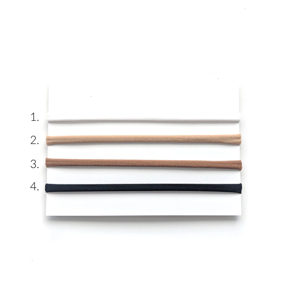 Red Ticking Stripe :: Ribbon Mini Explorer Bow