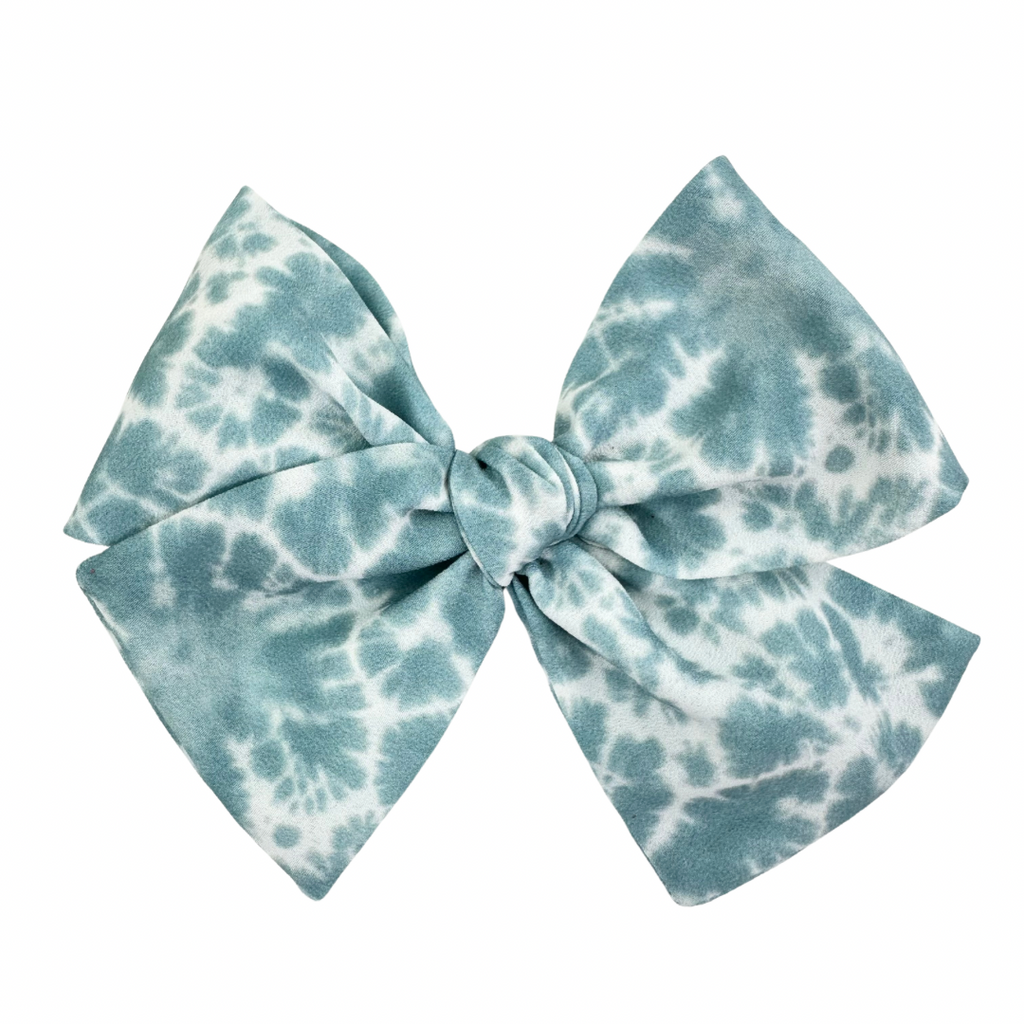 Blue Tie Dye :: Voyager Bow