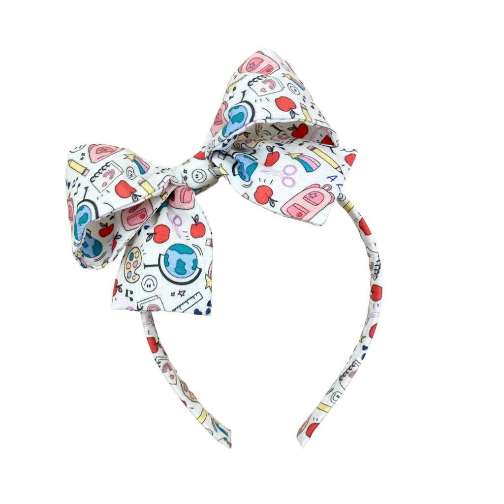 **2 WEEK PRE-ORDER** Classroom Doodle :: Big Girl Headband