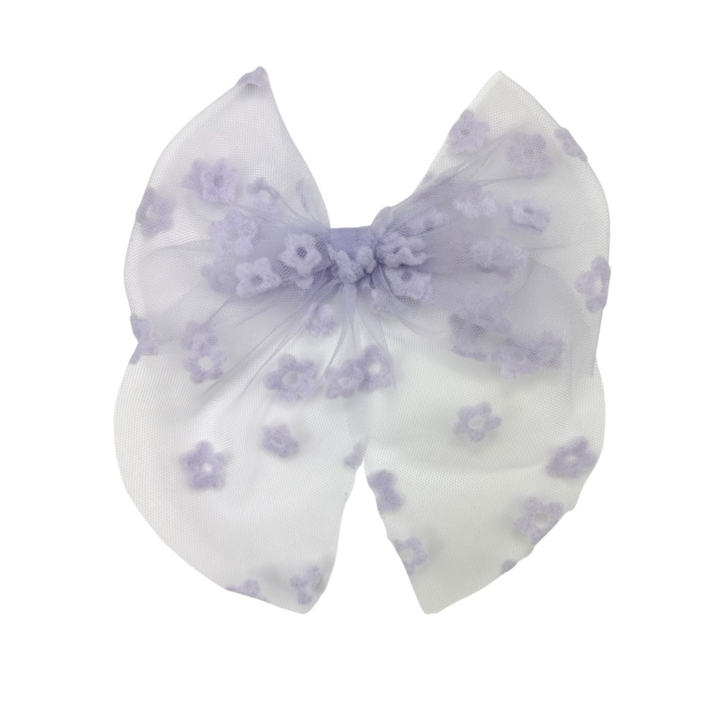 Lavender Floral Tulle :: Traveler