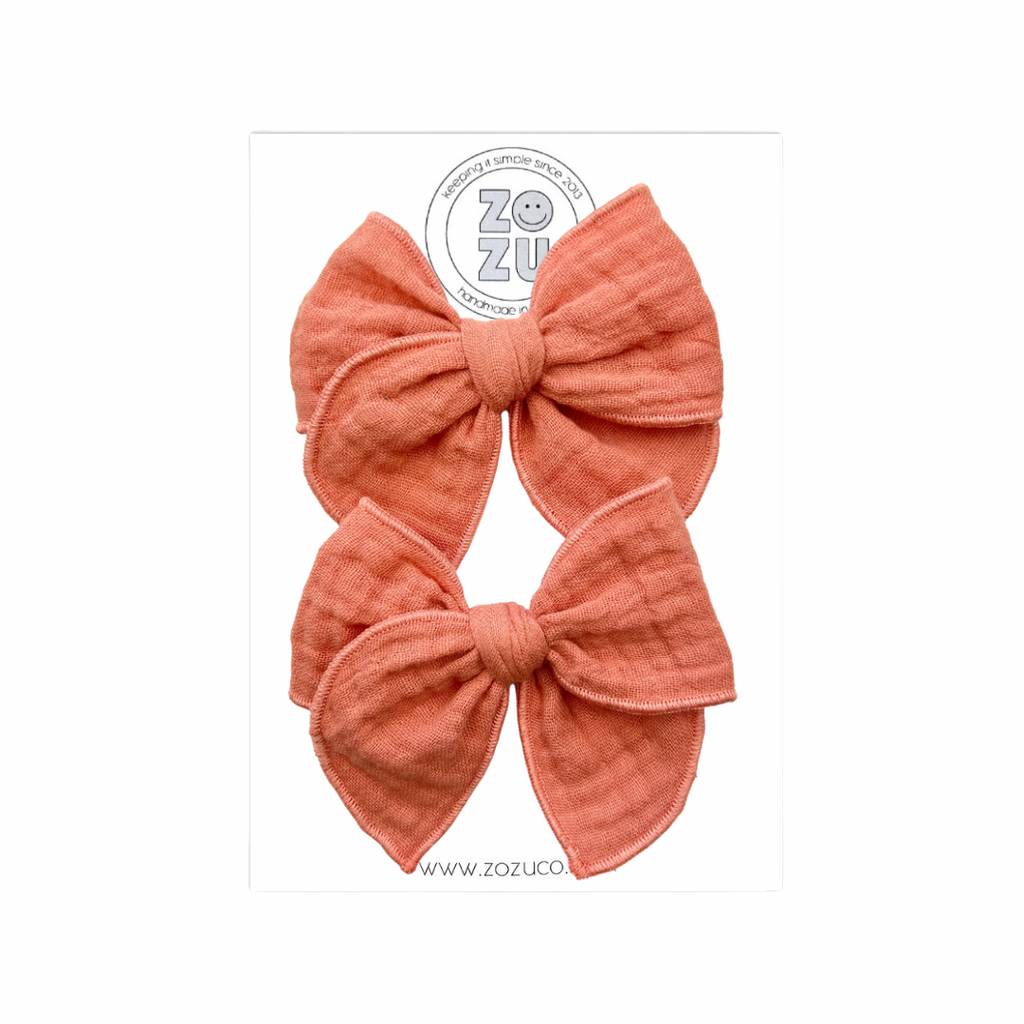 Terracotta Gauze :: Mini Traveler Pigtail Set