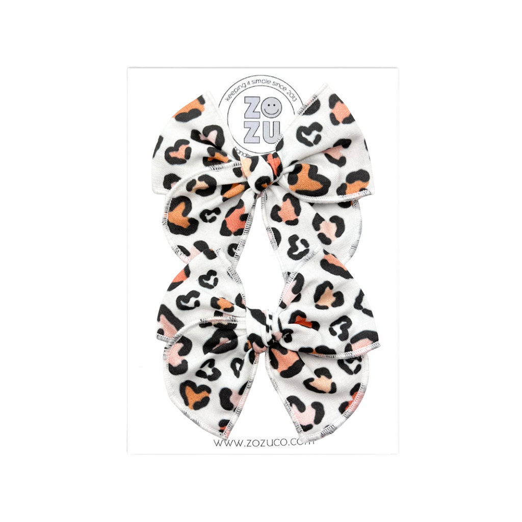 Leopard Love :: Mini Traveler Pigtail Set