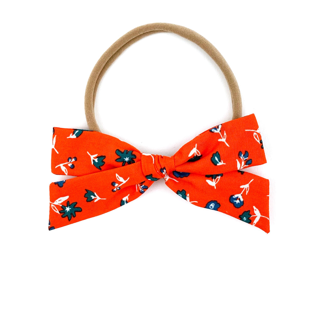 Red Floral :: Explorer Bow